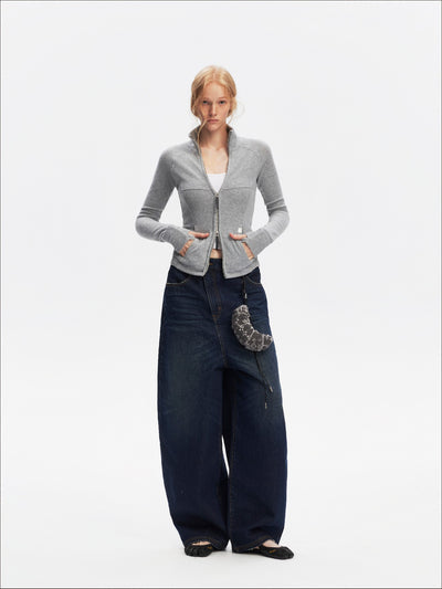 Washed Classic Loose Wide Leg Jeans SAL0206