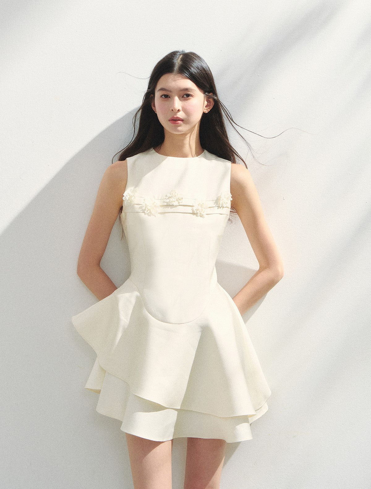 Sleeveless Flower Princess Tutu Dress SUN0143