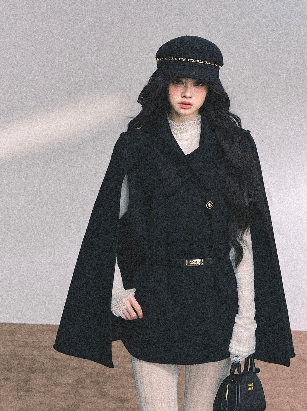 French-style Suit Black Jacket DIA0643