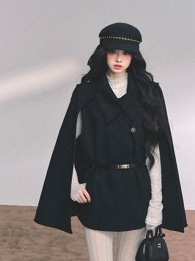 French-style Suit Black Jacket DIA0643