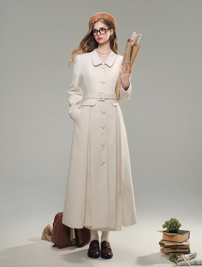 Cloud-like Soft High-end Woolen Long Coat GRO0070