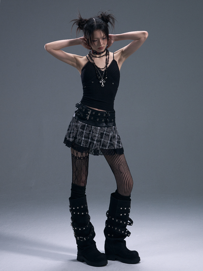 Punk Rock Knitted Camisole FRU0092