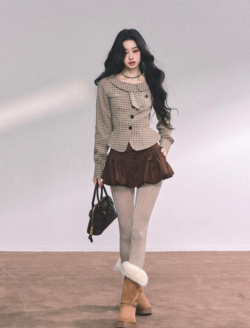 Plaid Long Sleeves Shirt DIA0639