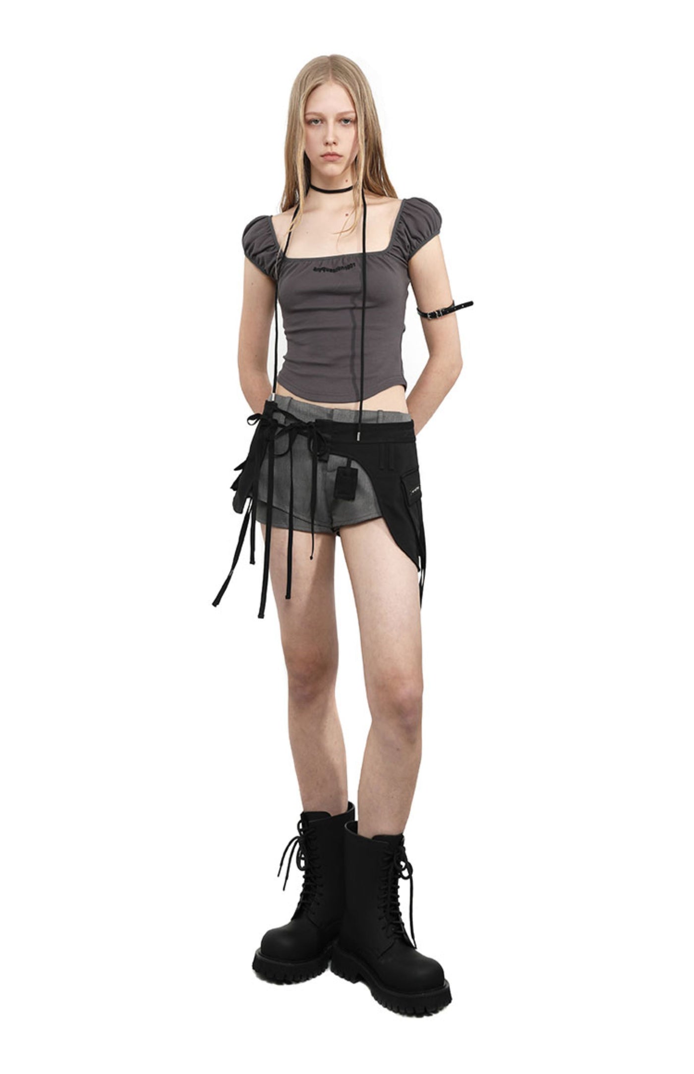 Double-layer Casual Suit Shorts ANY0088