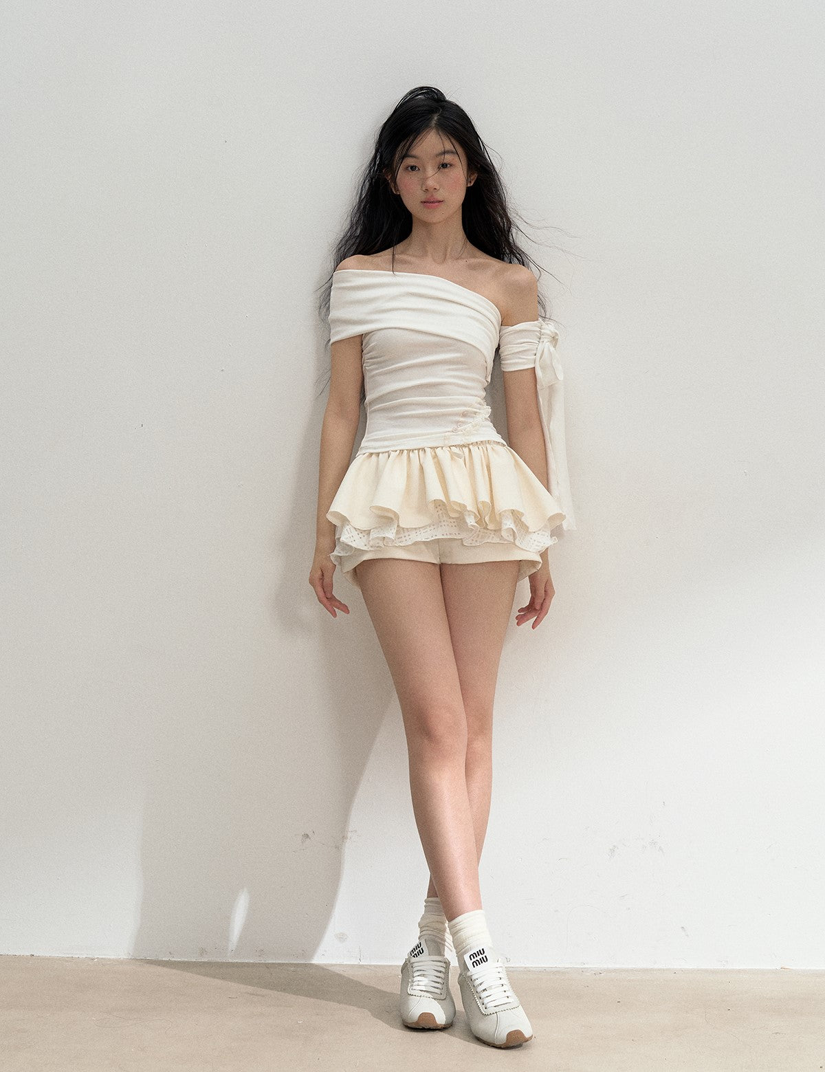 Multi-layered Short Puffy Shorts SUN0139