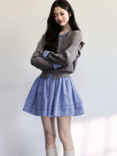 Ballet Style Bow Cardigan/Tutu Skirt FRA0496