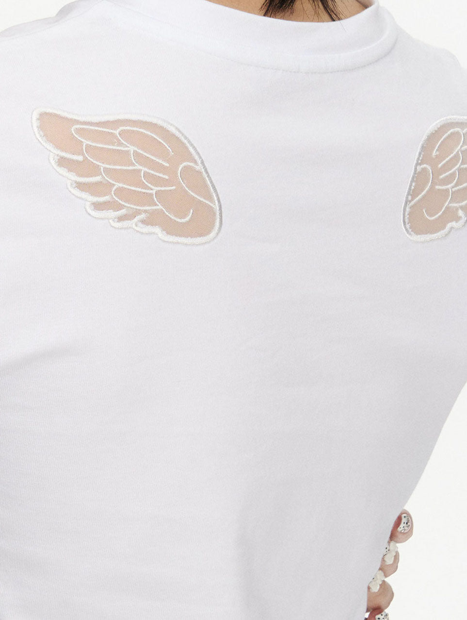 Back Wings Hollow T-shirt NEC0203