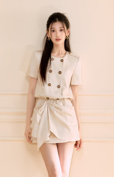Double-breasted Dress/Jumpsuit OSH0115