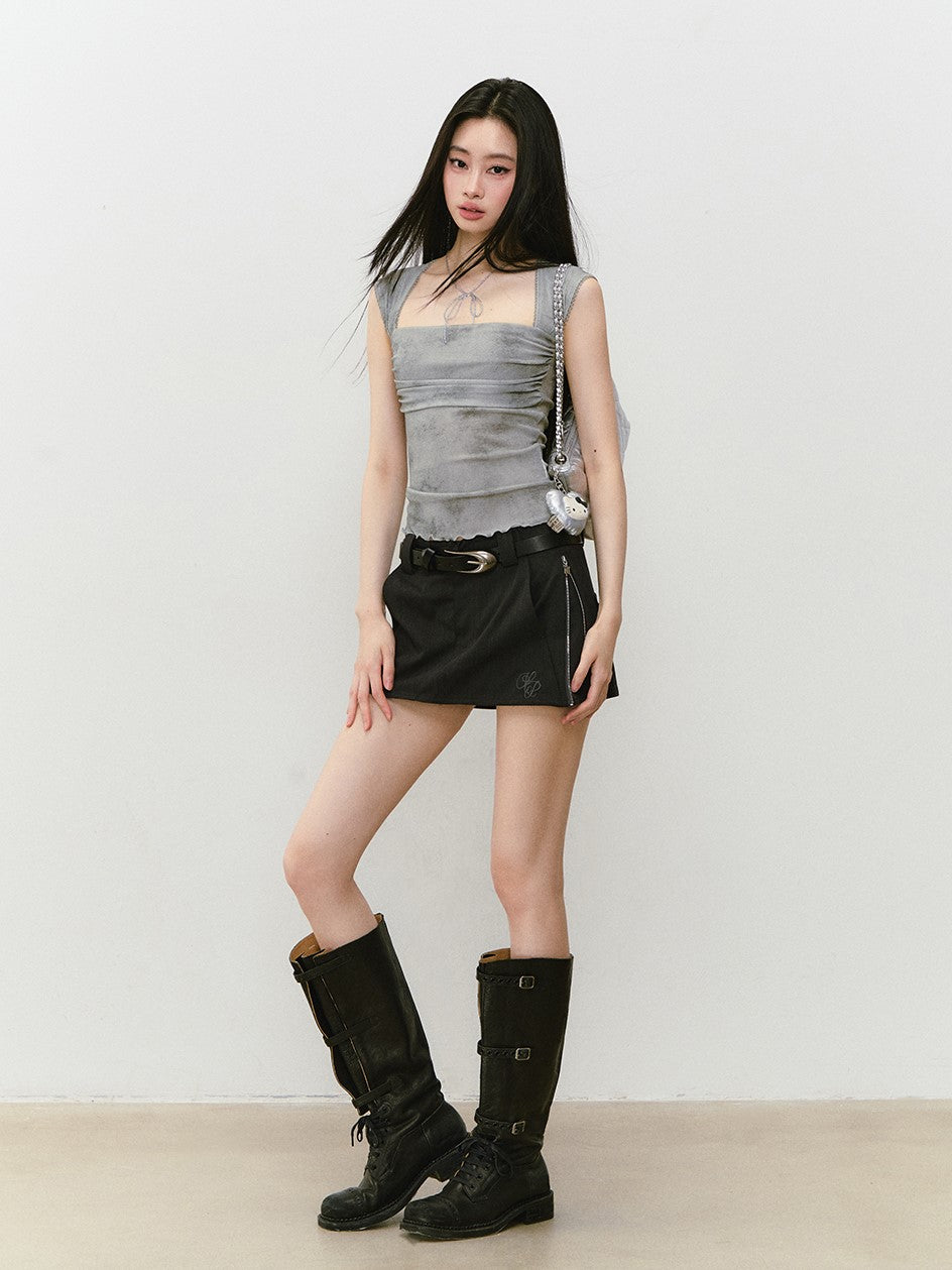 High Elastic Mesh T-shirt VIA0304