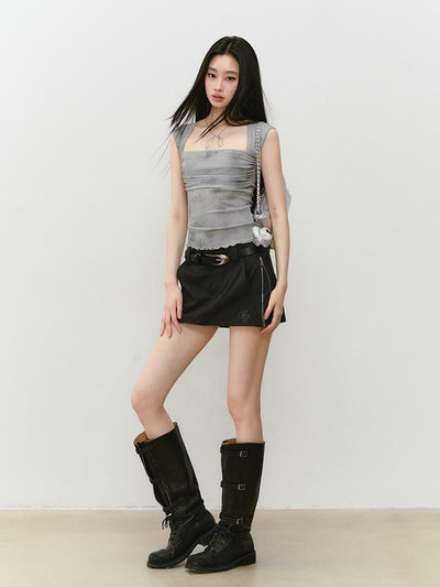 High Elastic Mesh T-shirt VIA0304