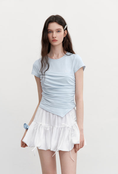 Fake Two-piece Short-sleeved T-shirt AYF0099