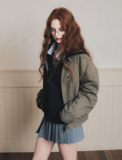 Retro Silhouette Workwear Jacket LUL0185