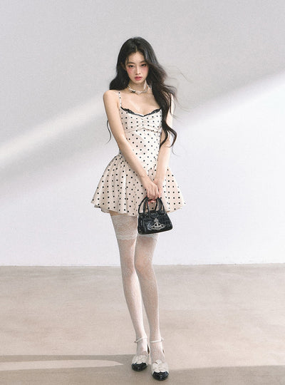 Lace Polka Dot Tutu Dress DIA0446