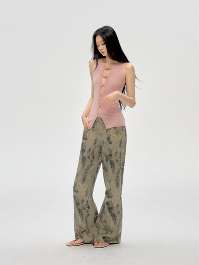 Leopard Print Jeans CUR0215