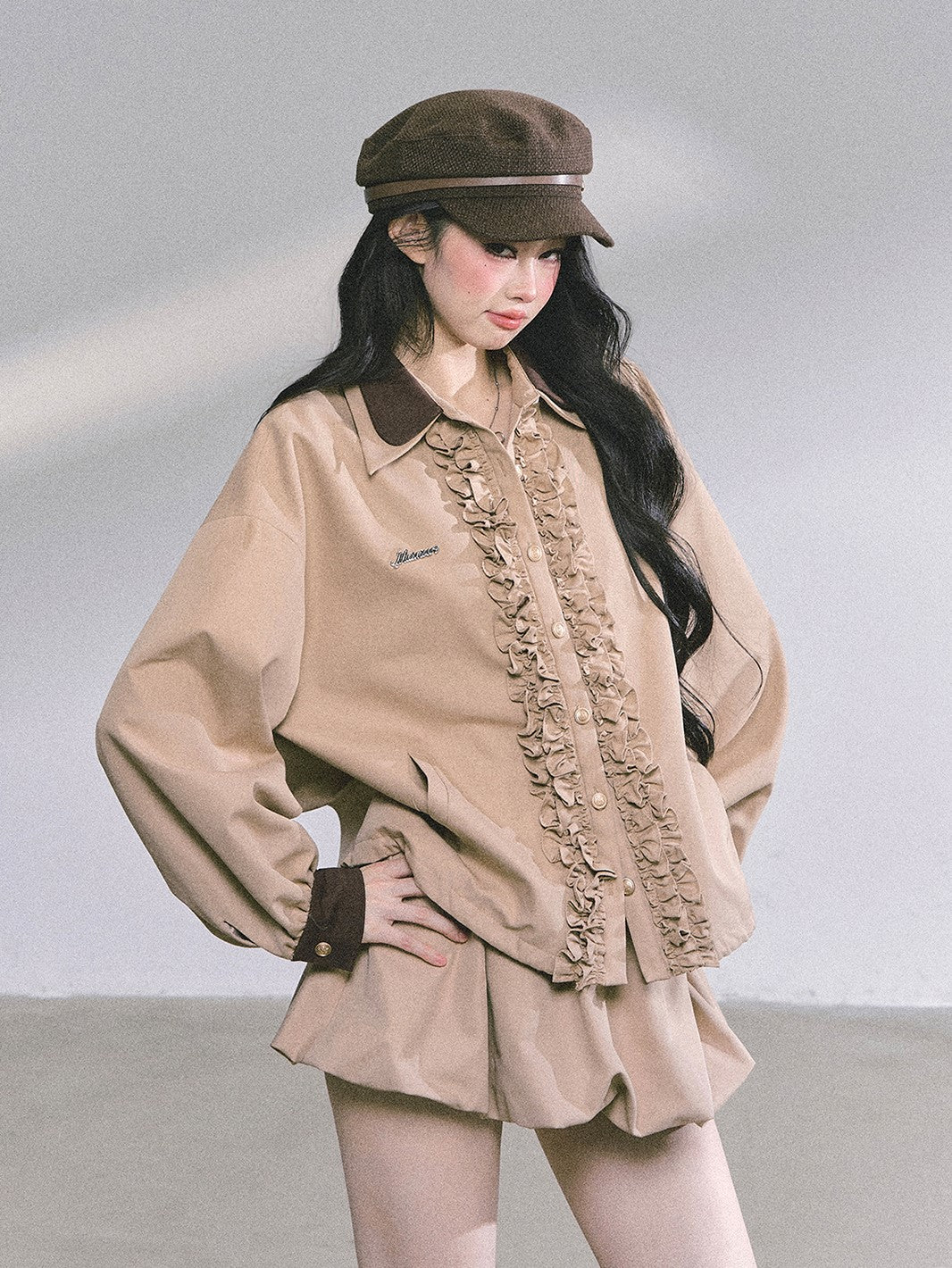 High-end French Lace Jacket/Skirt DIA0589