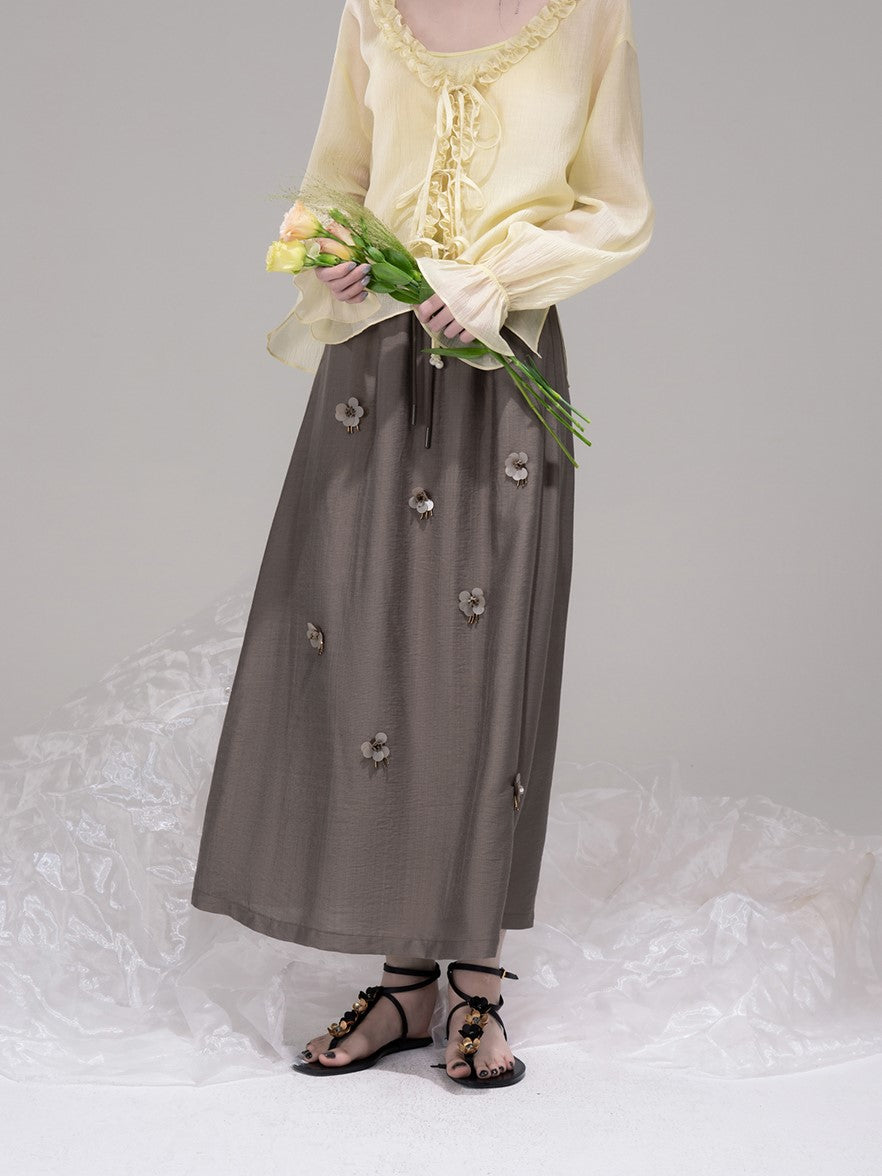 Feather Lemon Yellow Shirt+Camisole COT0307