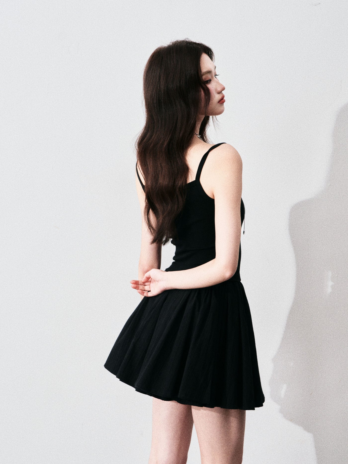 Lace Splicing Layered Camisole LUL0139