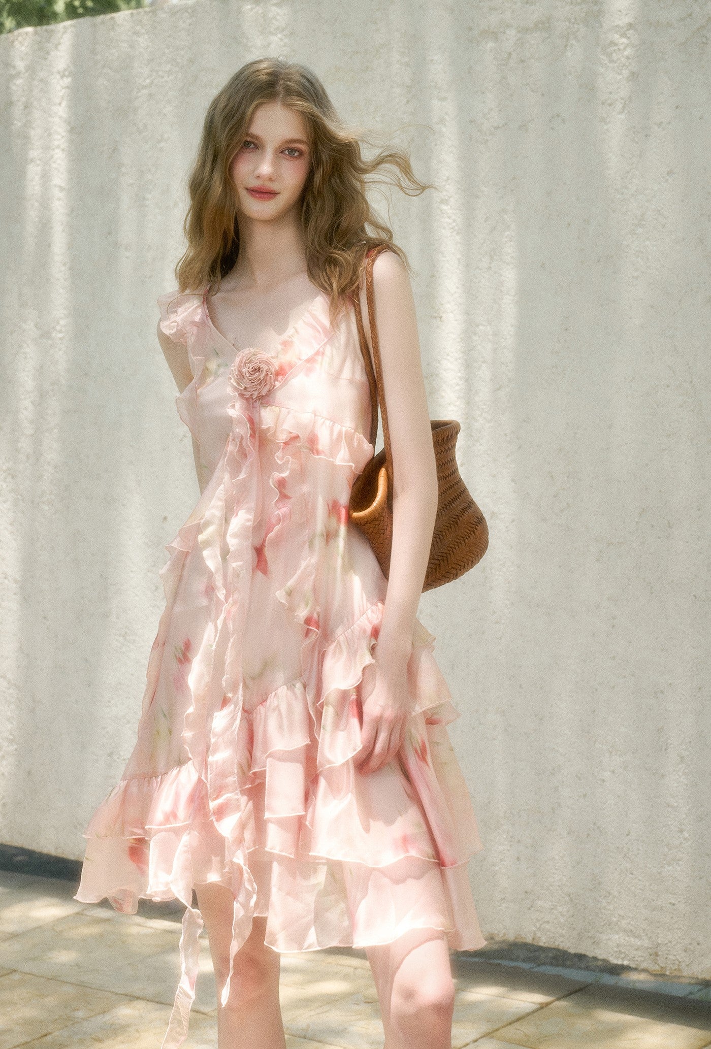 French Irregular Fairy Dress GRO0166