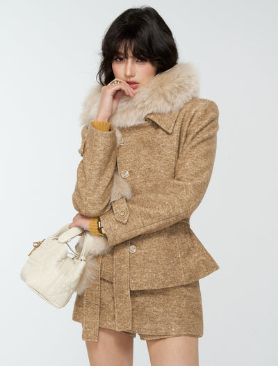 Sequined Jacket/Short Skirt/Midi Skirt 4MU0181