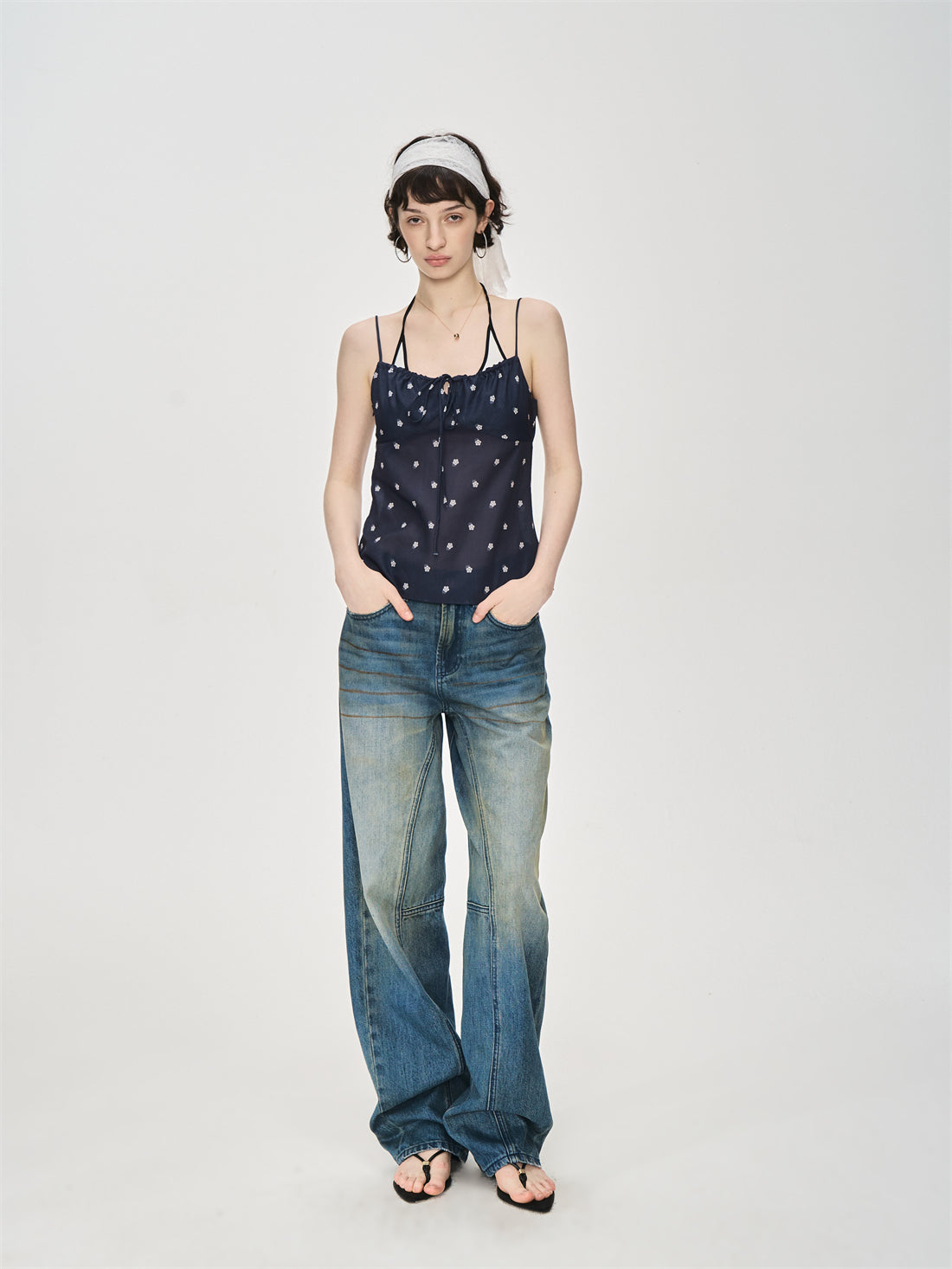 Slimming Halter Neck Backless Camisole CUR0236
