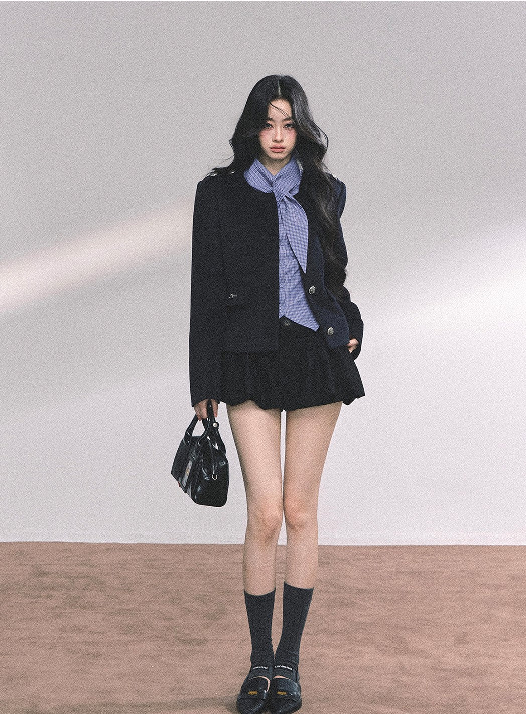 French Suit Navy Jacket DIA0637