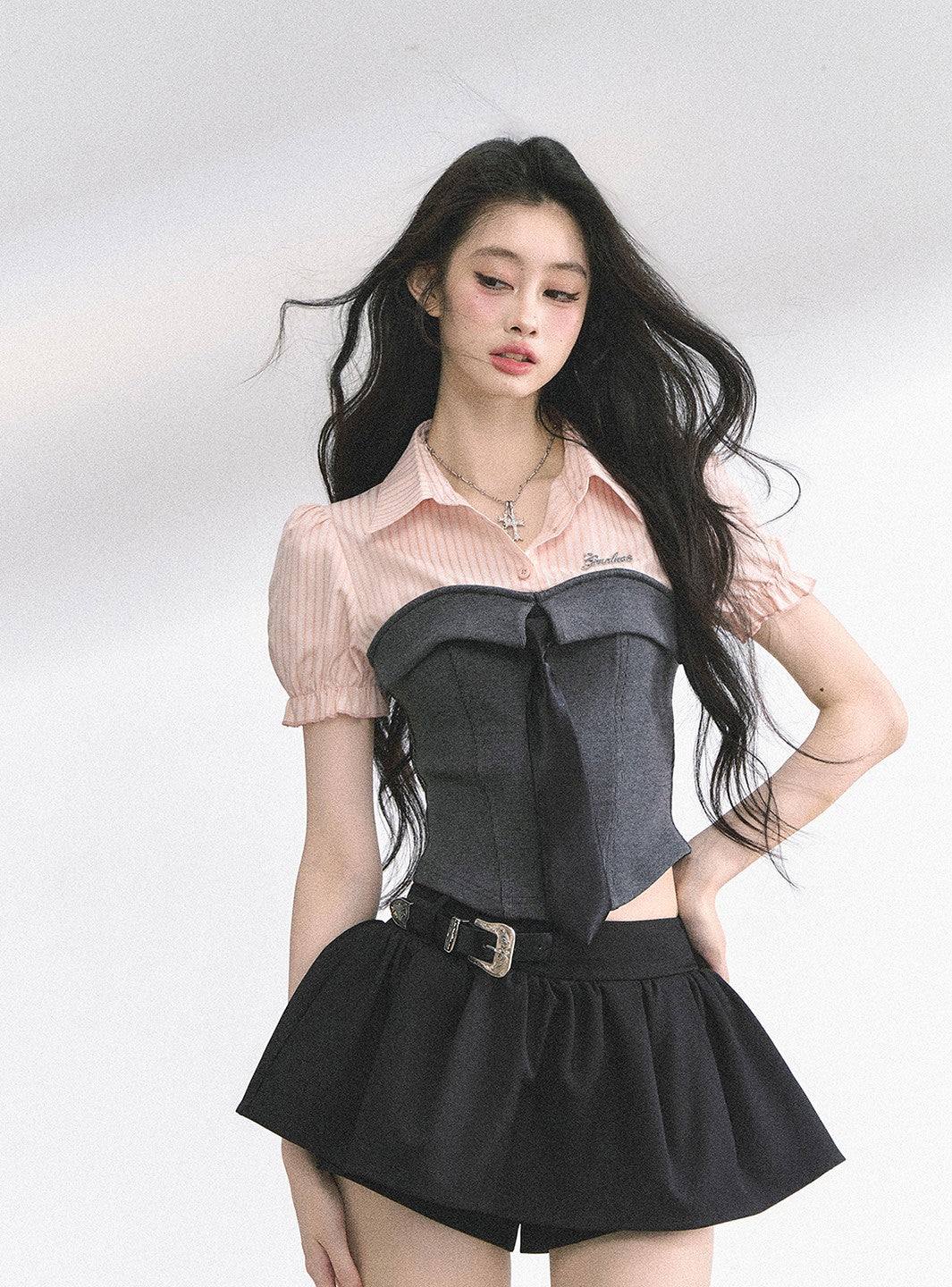 American  Stripes Short Sleeve Shirt DIA0480