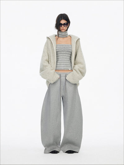 Drop Shoulder Loose Batwing Sleeve Jacket SAL0195