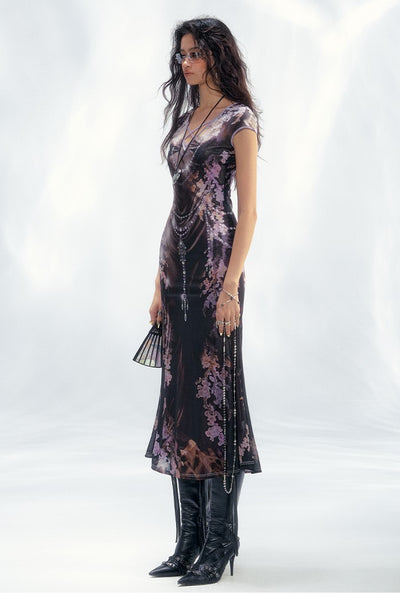 Floral Printed Dress OFA0261