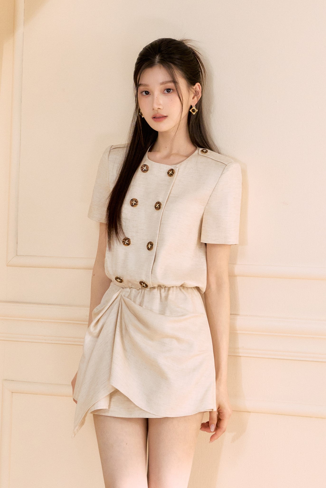 Double-breasted Dress/Jumpsuit OSH0115