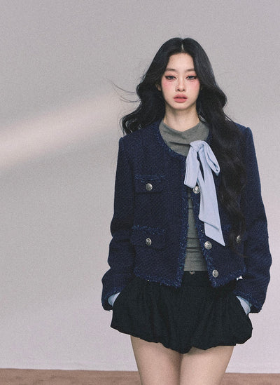 High-end Small Fragrance Style Jacket/Top DIA0611