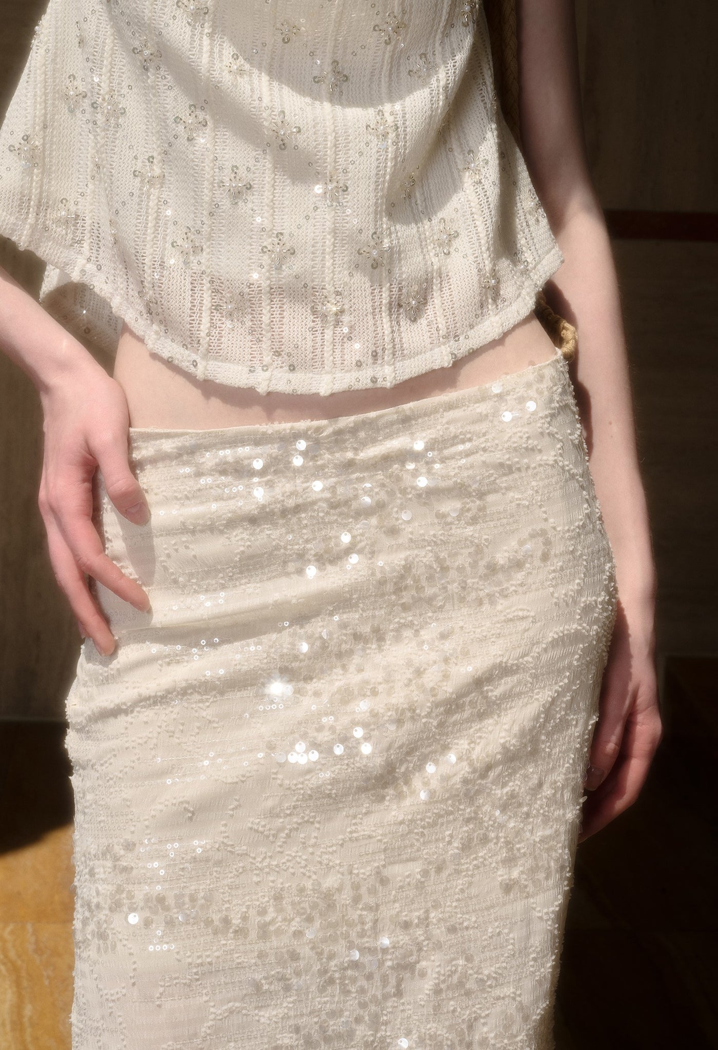 Clouds Embroidered Fairy Top/Skirt GRO0152