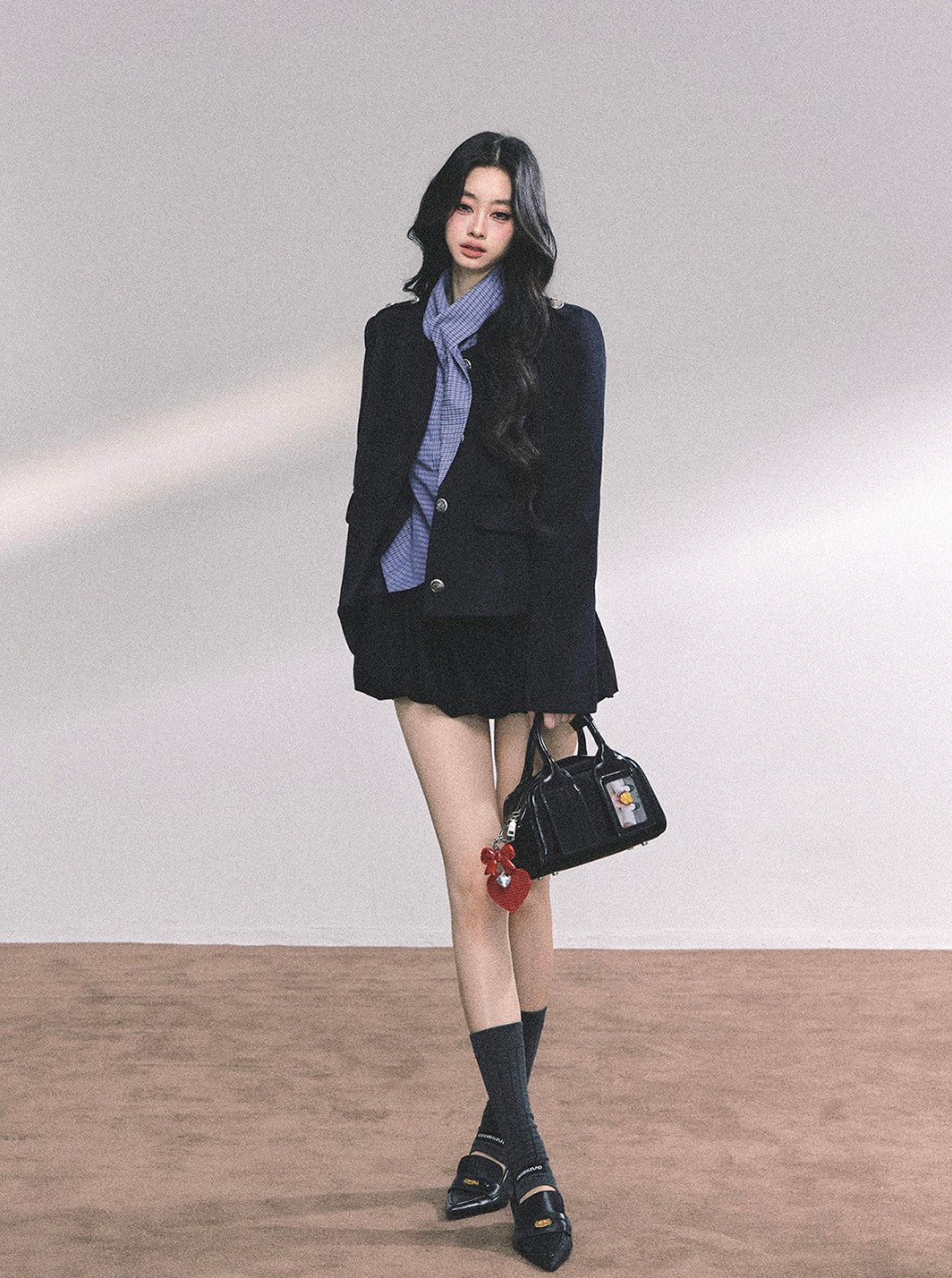 French Suit Navy Jacket DIA0637