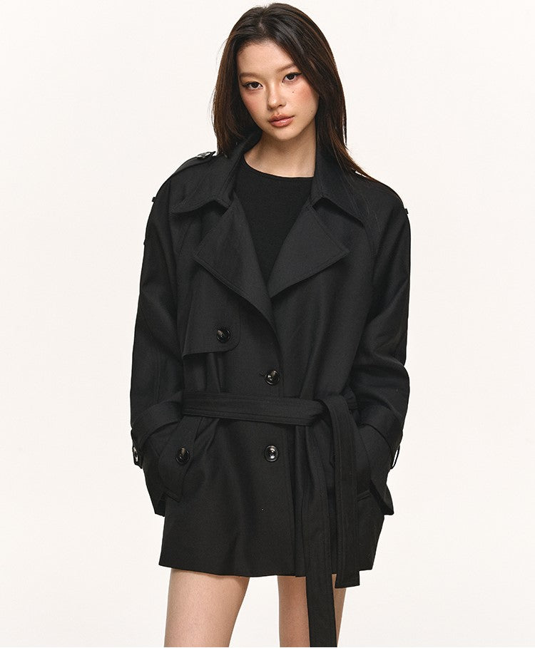 Classic Oversized Collar Trench Coat ANA0110