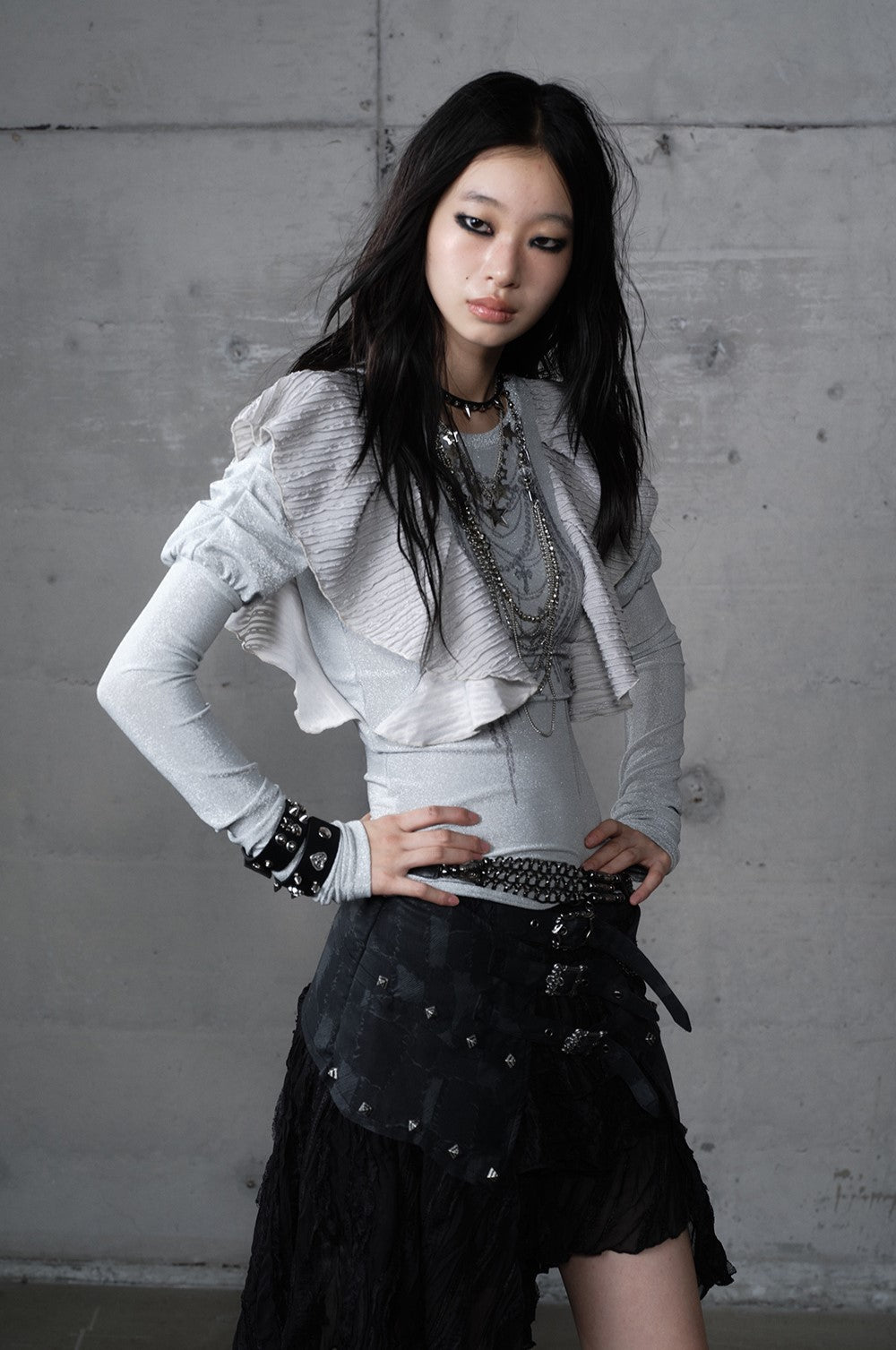 Butterfly Puff Sleeve Print T-shirt NOR0193