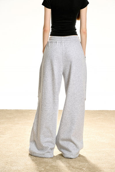 Embroidered Side Webbing Sweatshirt/Casual Pants DPR0036