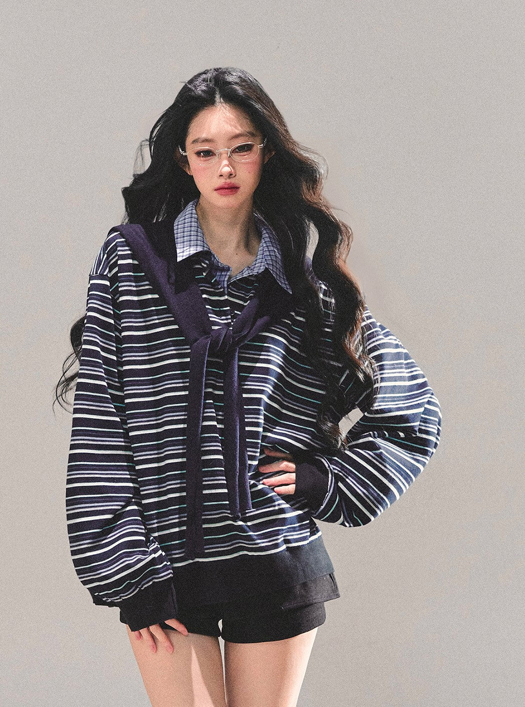 High-end A-line Slimming Shorts DIA0661