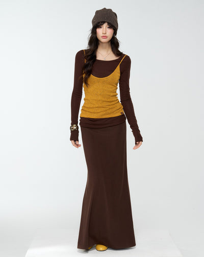 Two-Piece Basic Top+Camisole 4MU0176