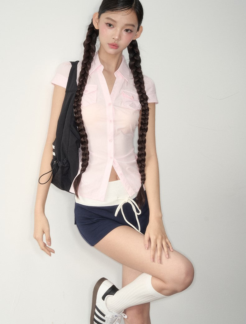 Slim Fit Pocket Shirt SOO0002