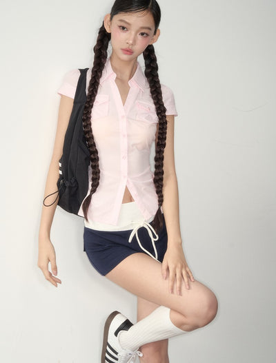 Slim Fit Pocket Shirt SOO0002