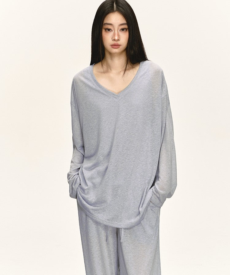 Casual All-match Sleeveless Top/T-shirt/Pants ANA0033