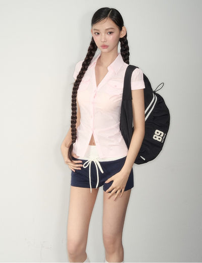 Slim Fit Pocket Shirt SOO0002