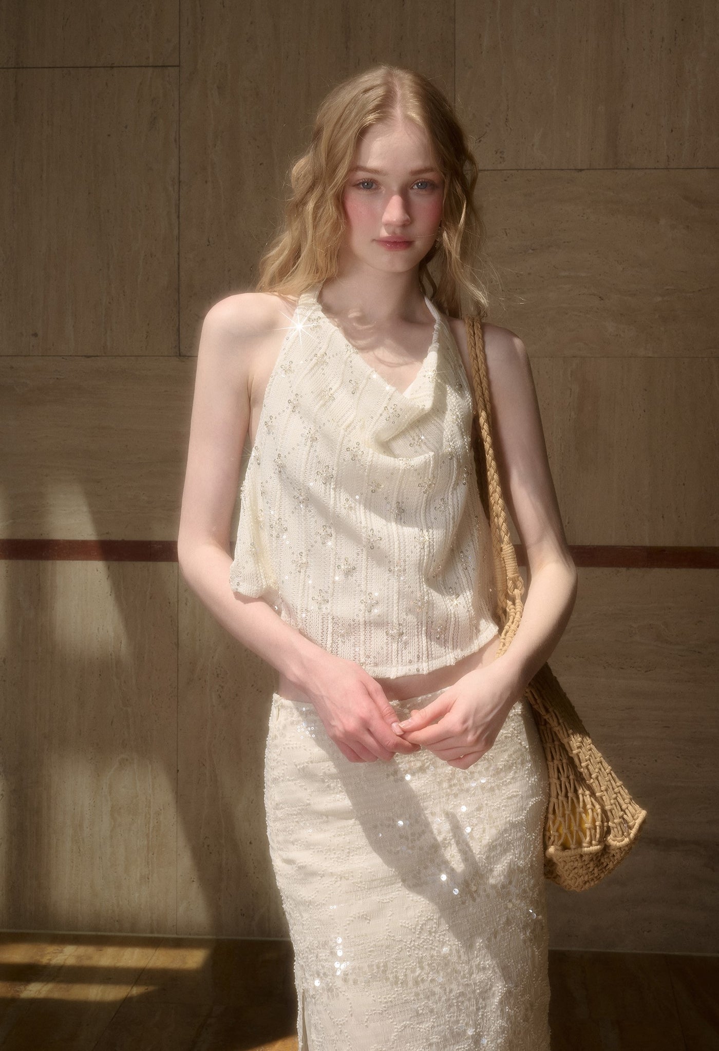 Clouds Embroidered Fairy Top/Skirt GRO0152