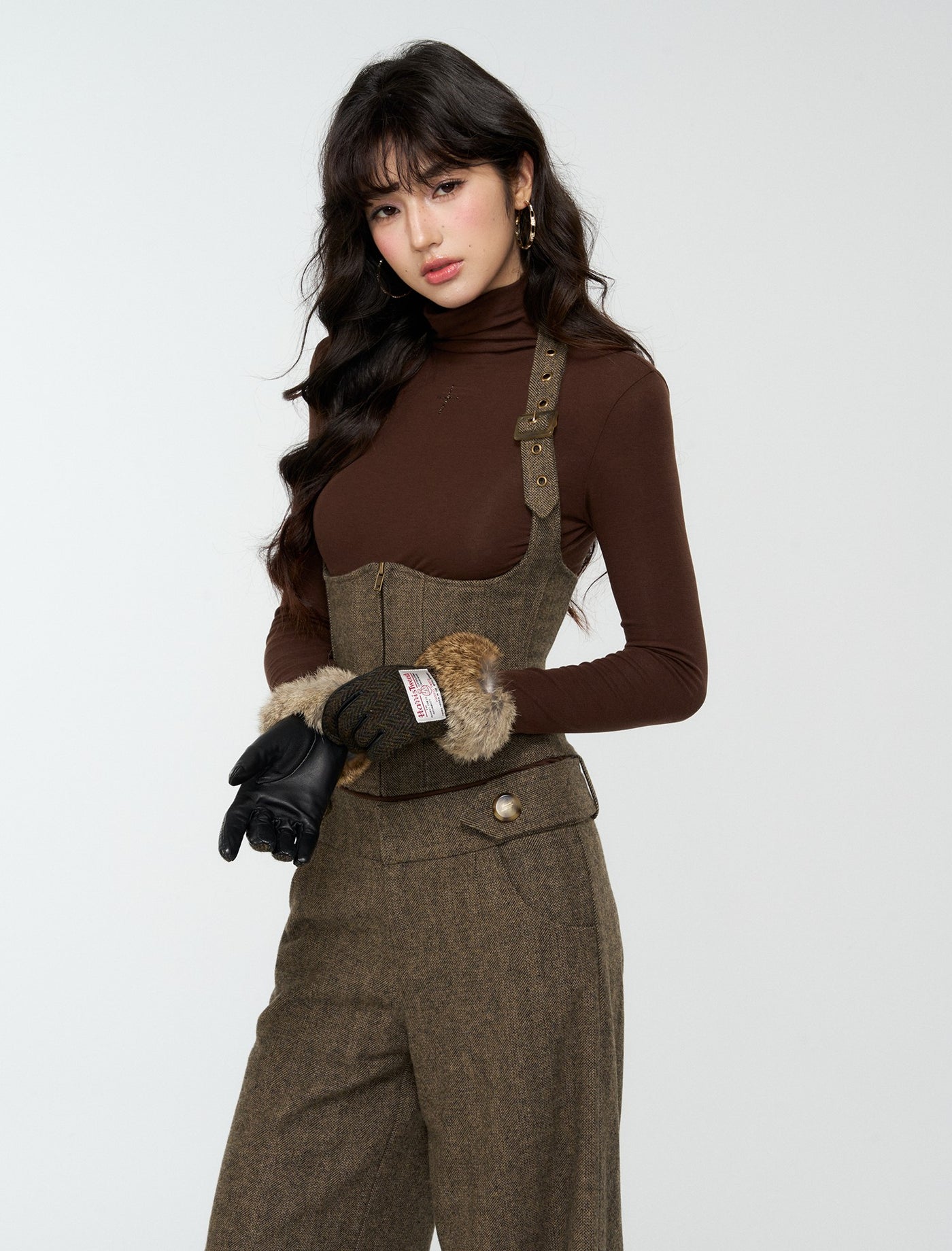 High-End Suit Tweed Vest/Pants 4MU0182