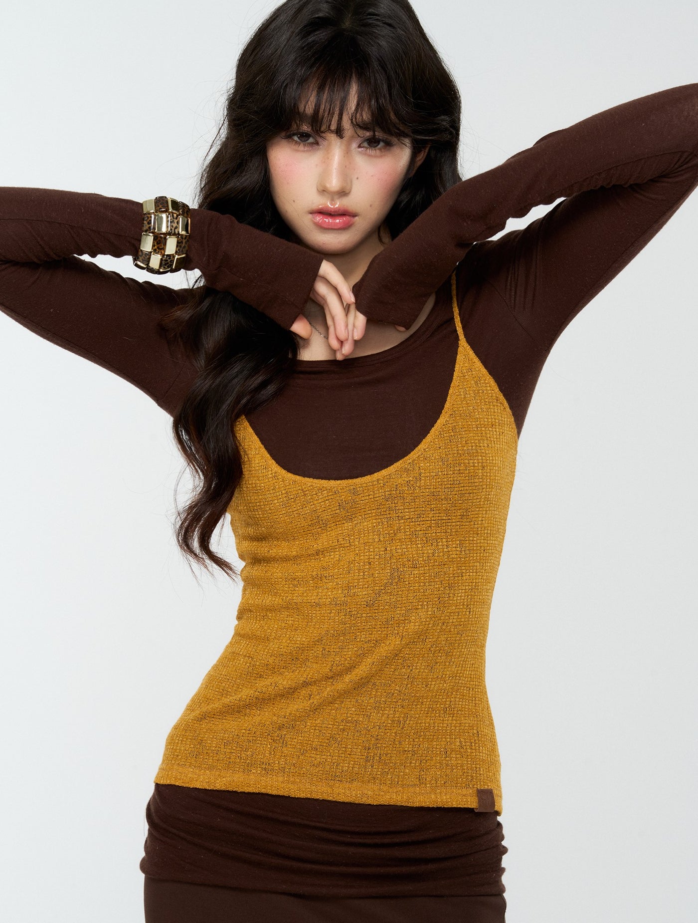 Two-Piece Basic Top+Camisole 4MU0176