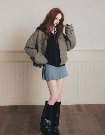 Retro Silhouette Workwear Jacket LUL0185