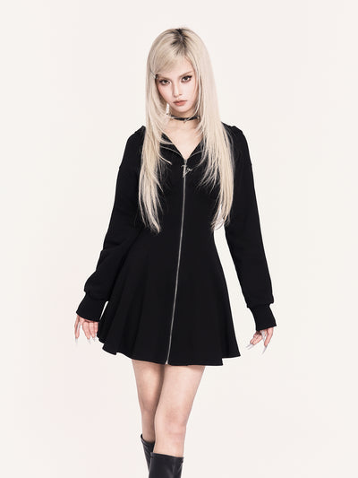 Little Devil Wings Hooded Dress/Sweatshirt VOC0461