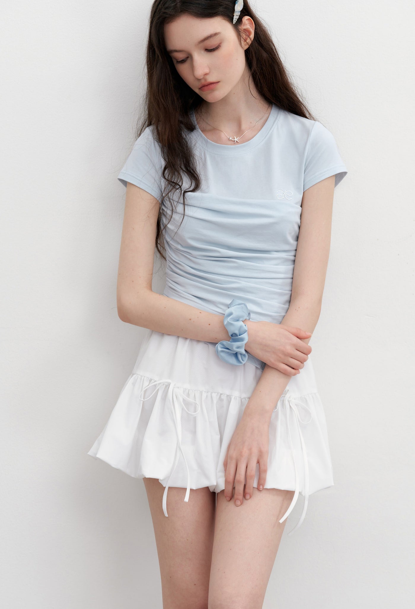 Fake Two-piece Short-sleeved T-shirt AYF0099