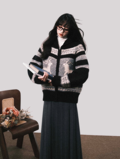 Isle Nordic Retro Lazy Sweater Cardigan LUL0108