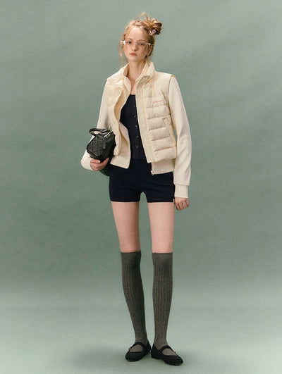 Lightweight Stand Collar Down Vest LAL0235