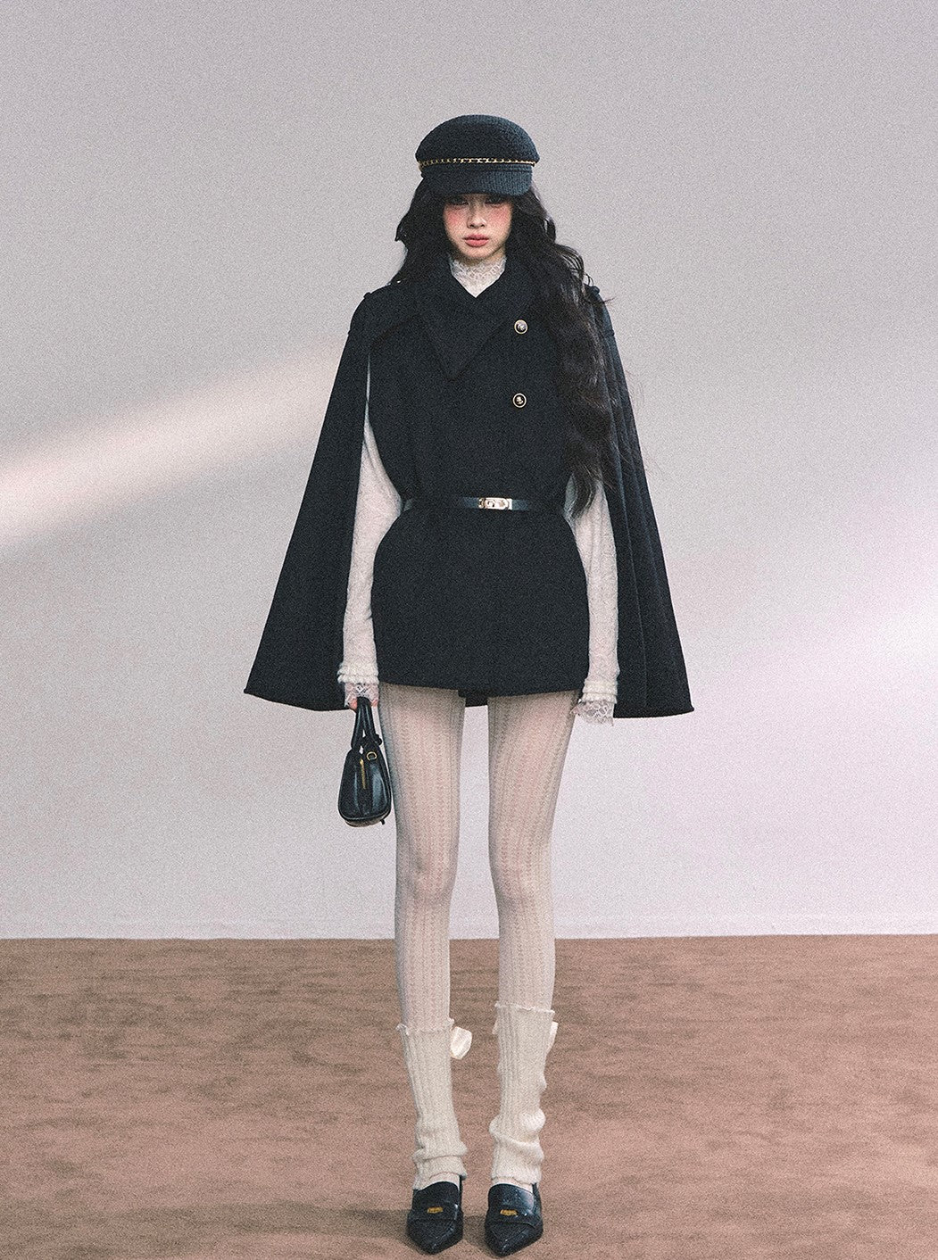 French-style Suit Black Jacket DIA0643